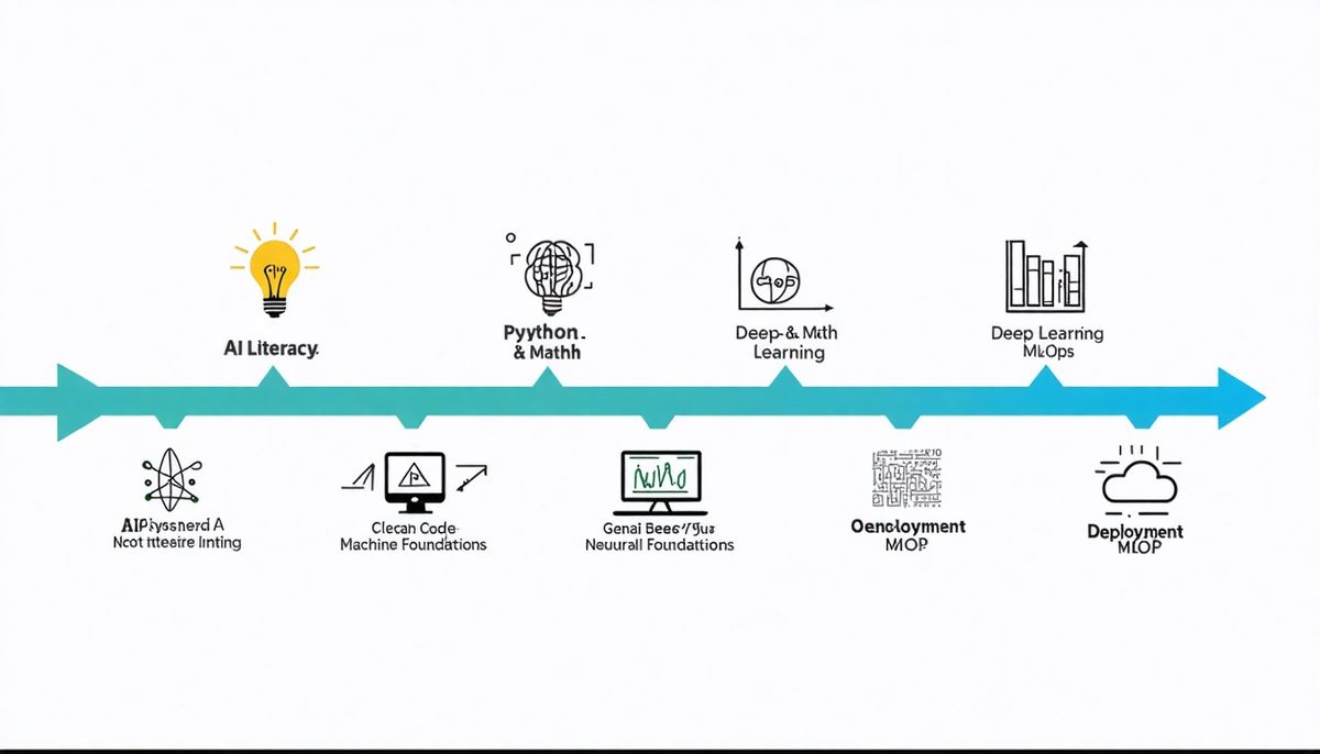 Başlangıçtan İleri Seviyeye: Yapay Zeka Öğrenme Rehberi ve Yol Haritası