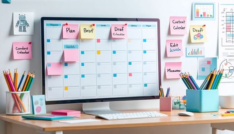 AI ile İçerik Takvimi Oluşturma: 30 Günlük Şablon ve İş Akışı